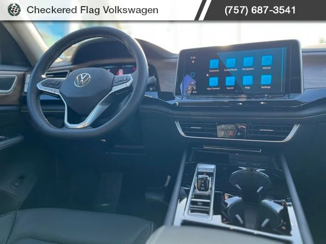 New 2026 Black Volkswagen 2.0T SE w/Technology image 36