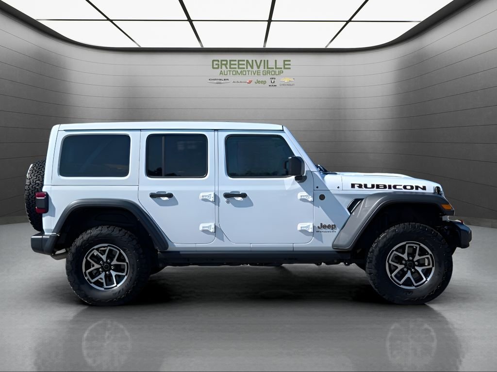 Used 2026 Bright White Clearcoat Jeep Rubicon w/Sky One-Touch image 10