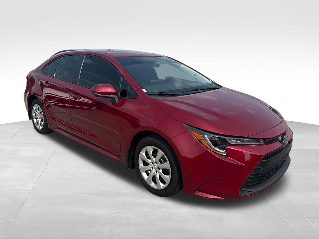 Used 2025 Red Toyota LE image 7