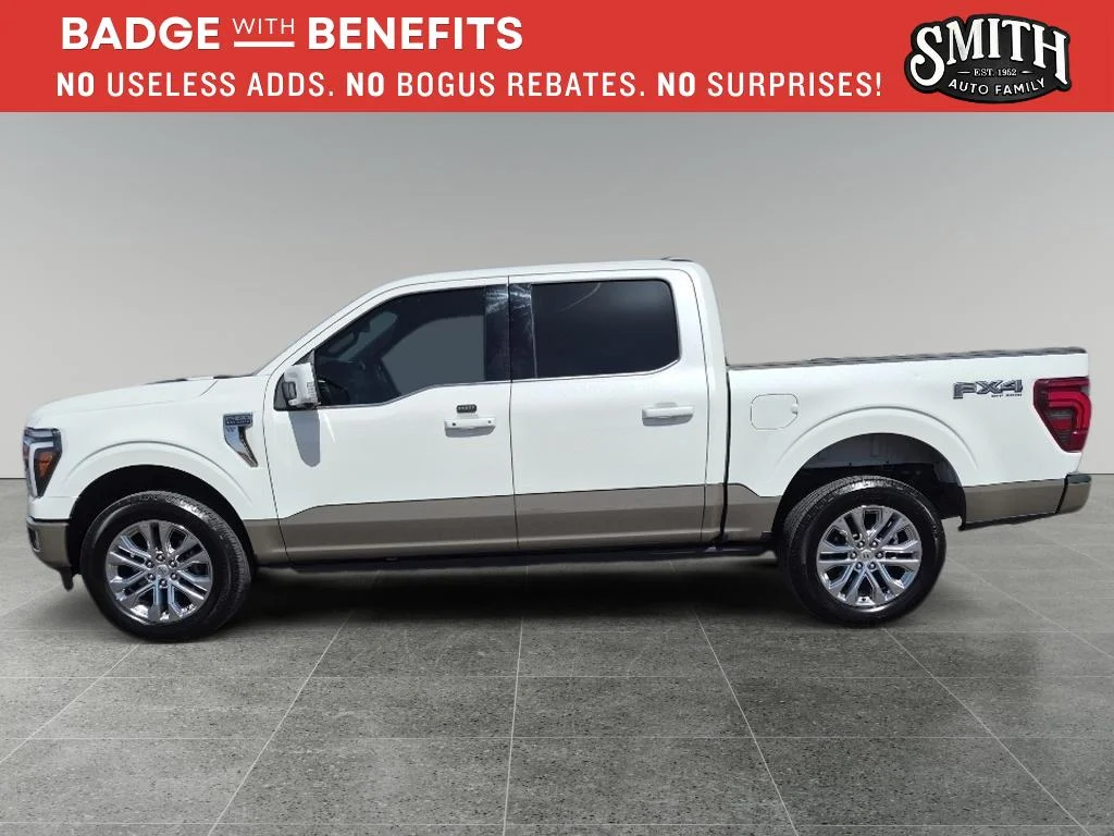 Certified Used 2025 White Ford King Ranch image 7