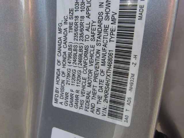 Certified Used 2026 Solar Silver Metallic Honda AWD EX-L image 31