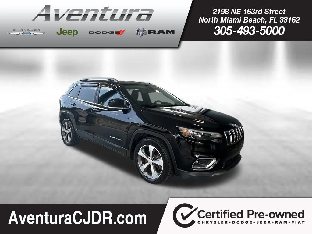 Used 2020 Black Jeep Limited image 1