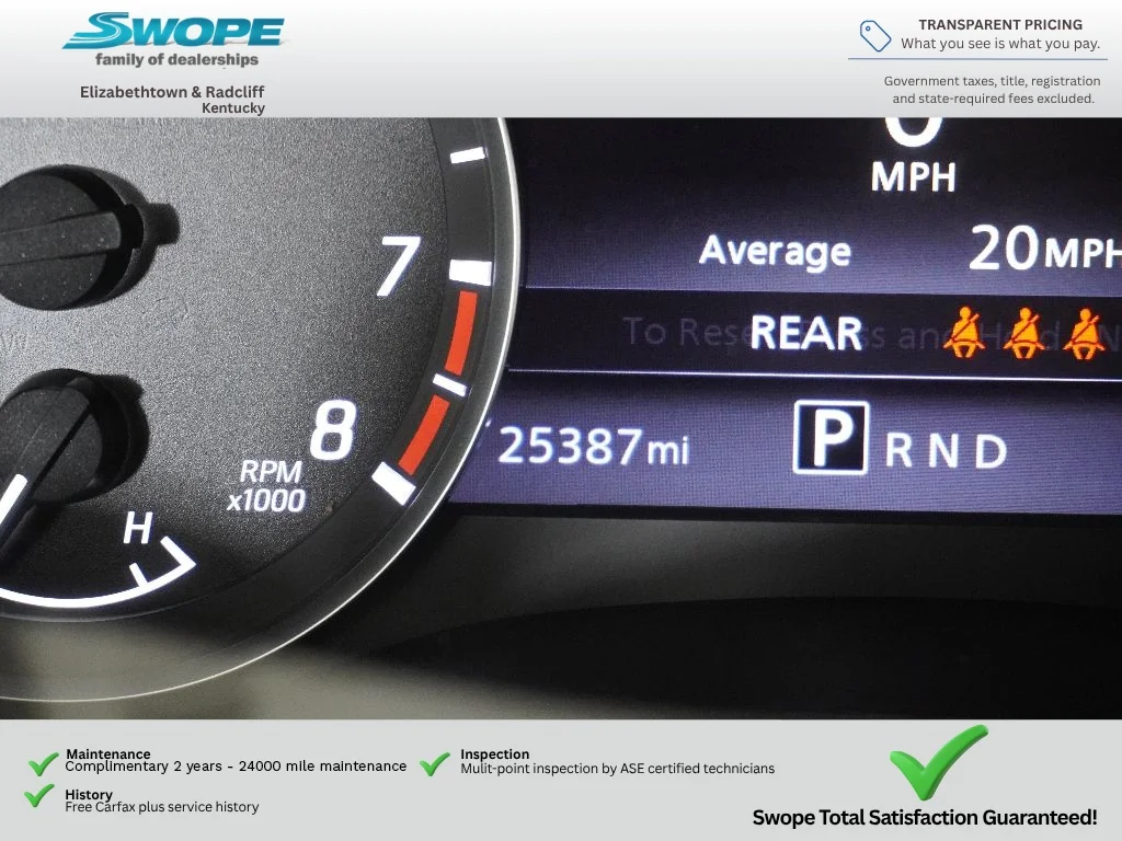 Used 2023 Glacier White Nissan SV image 19