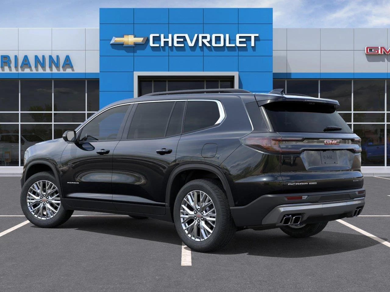 New 2027 Ebony Twilight Metallic GMC Elevation image 3
