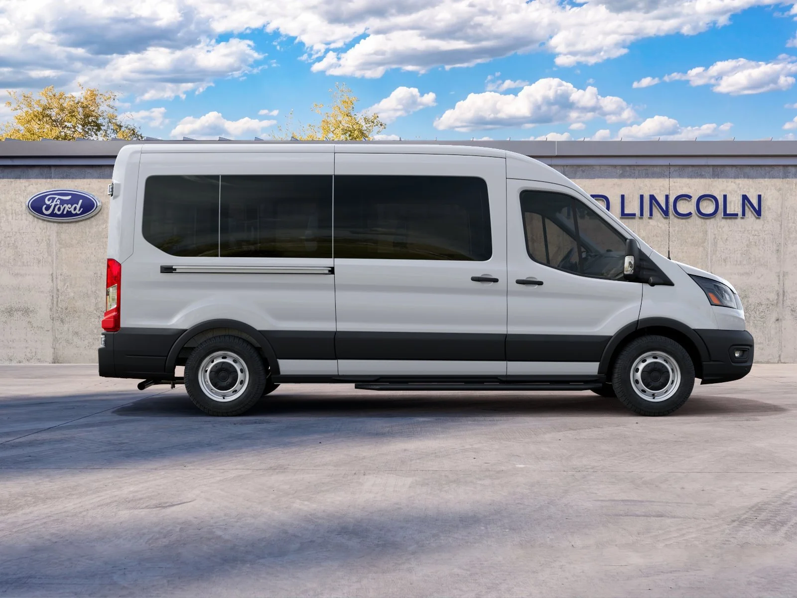 New 2027 Oxford White Ford Passenger Van XL image 5