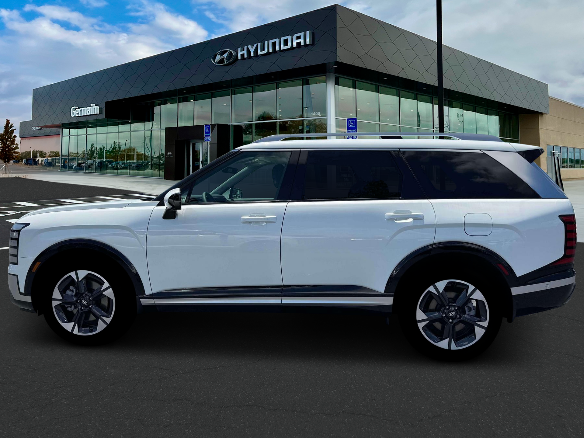 New 2026 Creamy White Pearl Hyundai Limited AWD image 3
