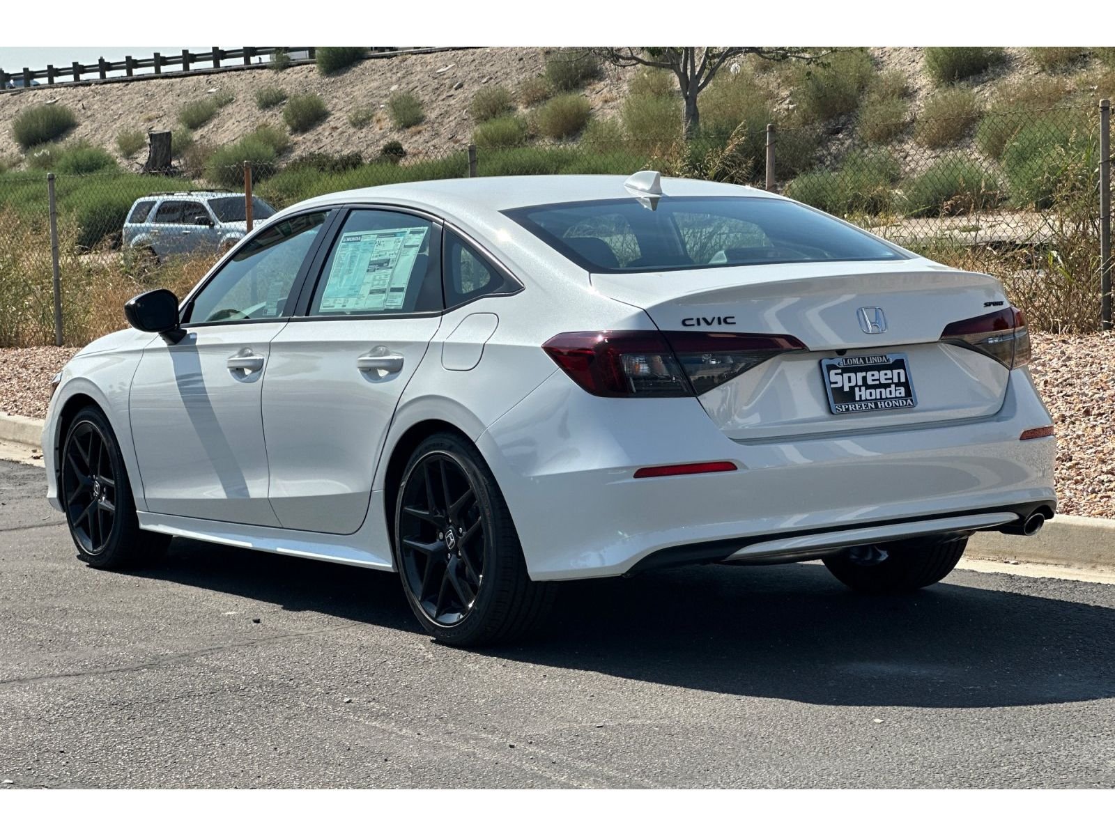 New 2026 Platinum White Pearl Honda Sport image 5