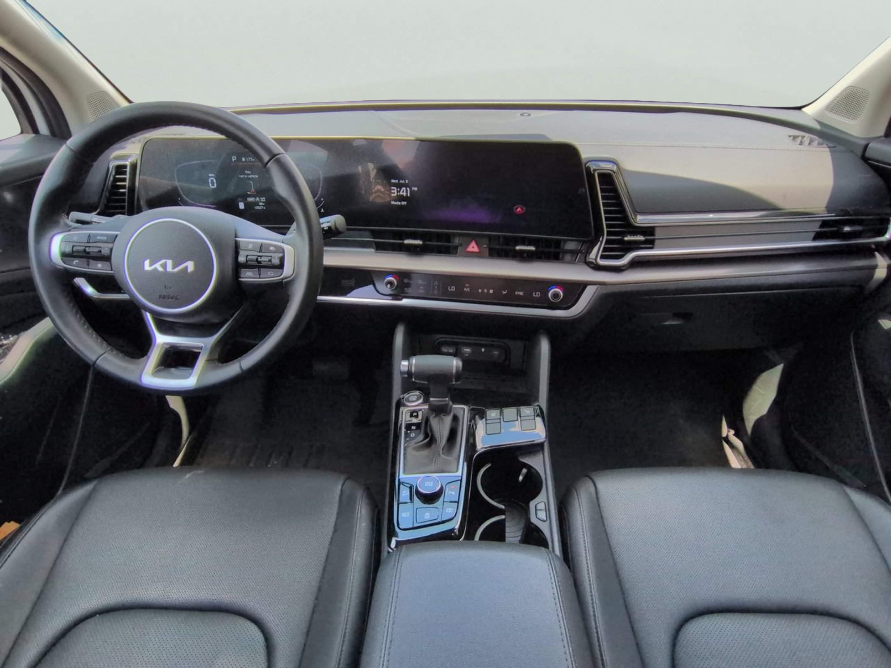 Used 2024 Glacial White Pearl Kia EX image 16