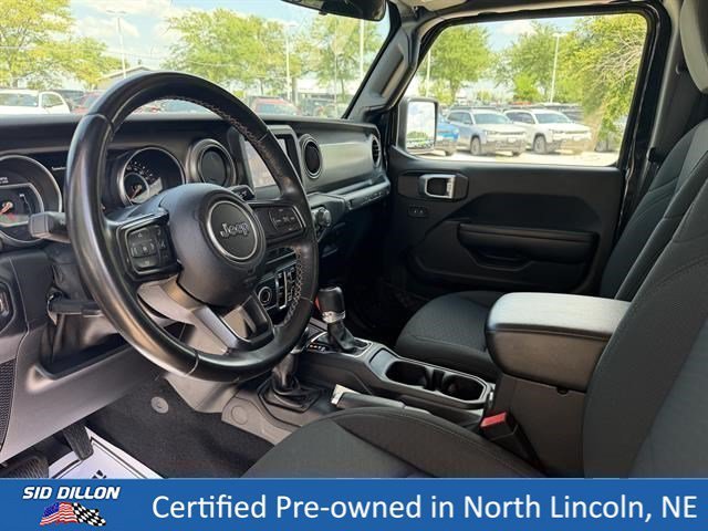Used 2020 Black Clear Coat Jeep Sport image 9