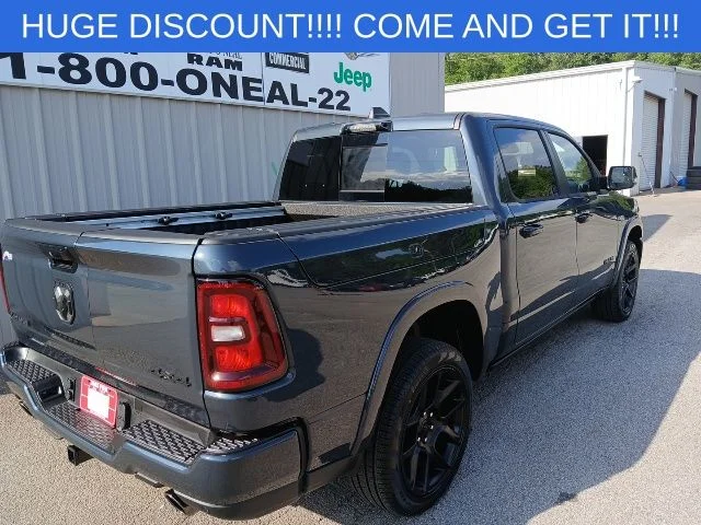 New 2026 Forged Blue Metallic Exterior Paint RAM Laramie image 3