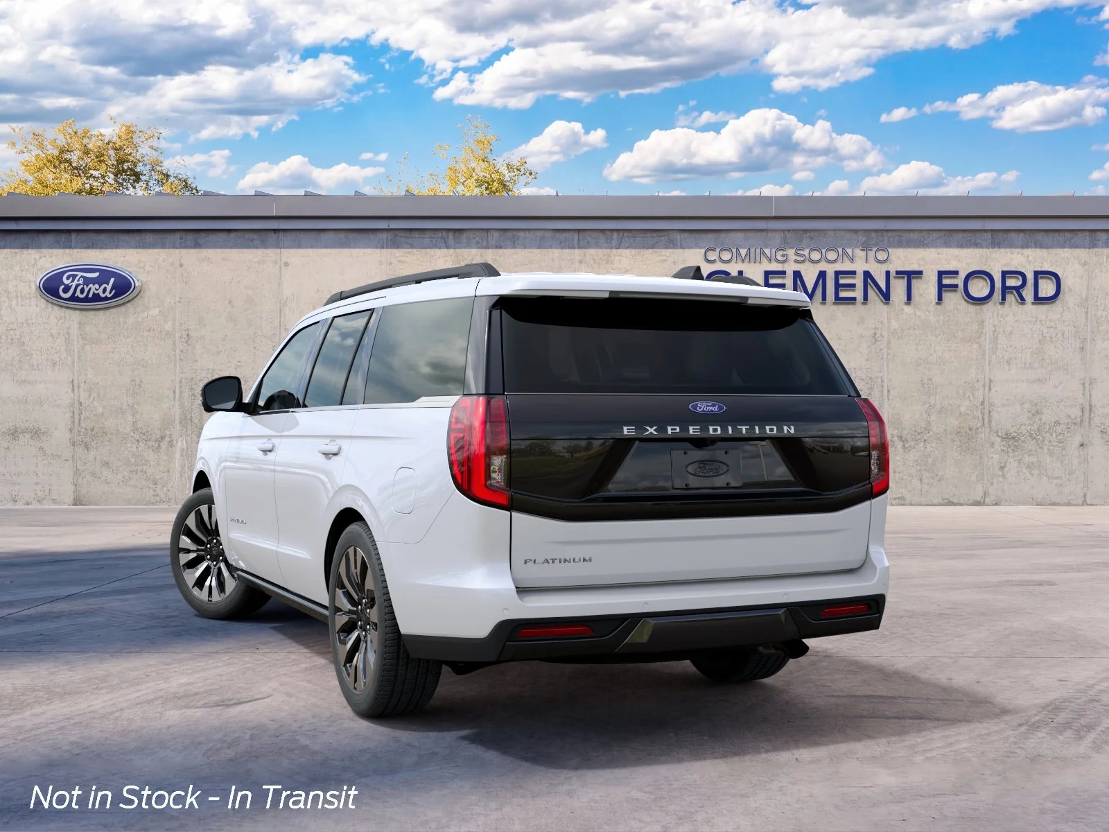 New 2027 Star White Metallic Tri-Coat Ford Platinum image 8