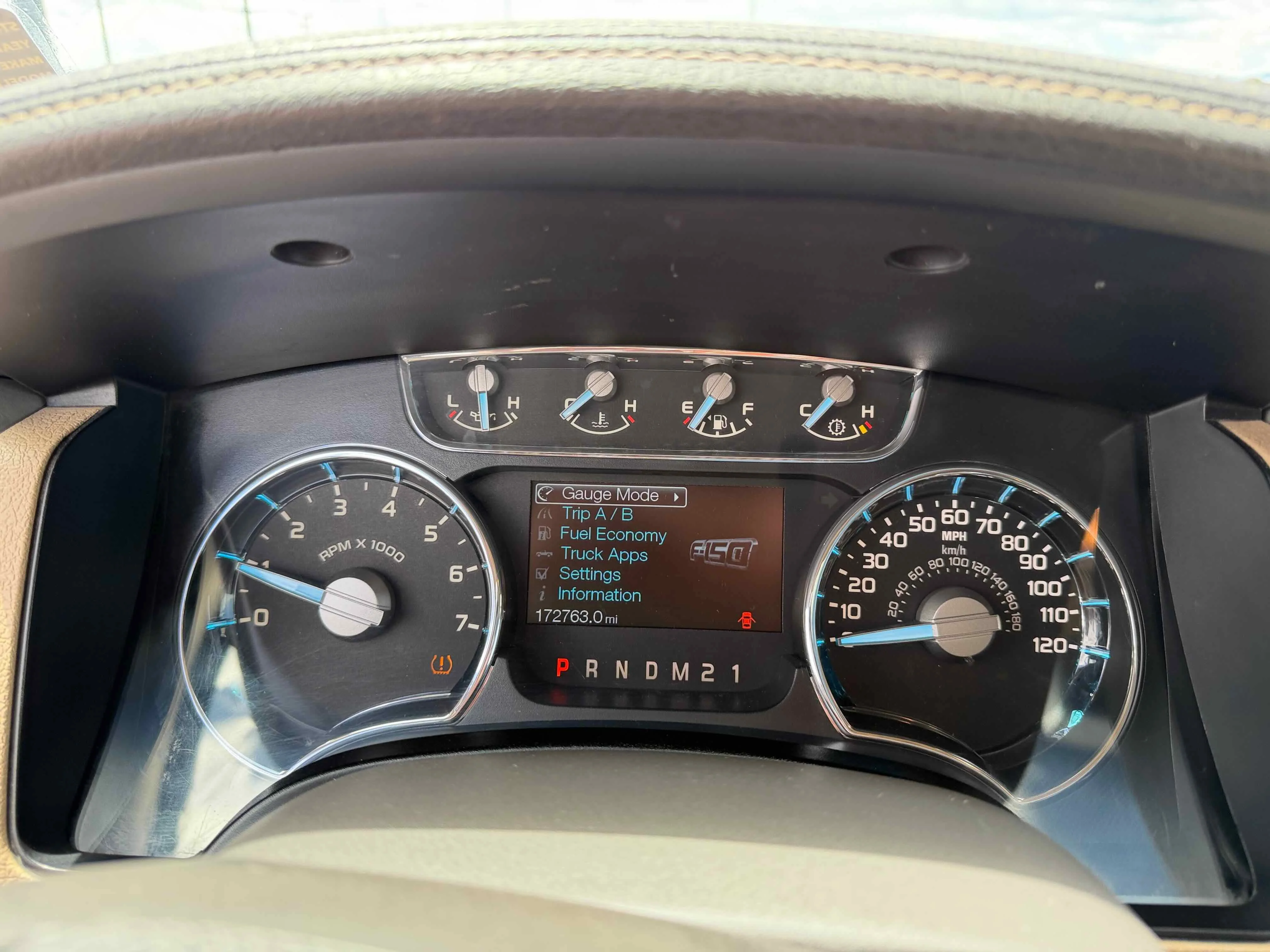 Used 2011 Blue Ford FX4 image 19