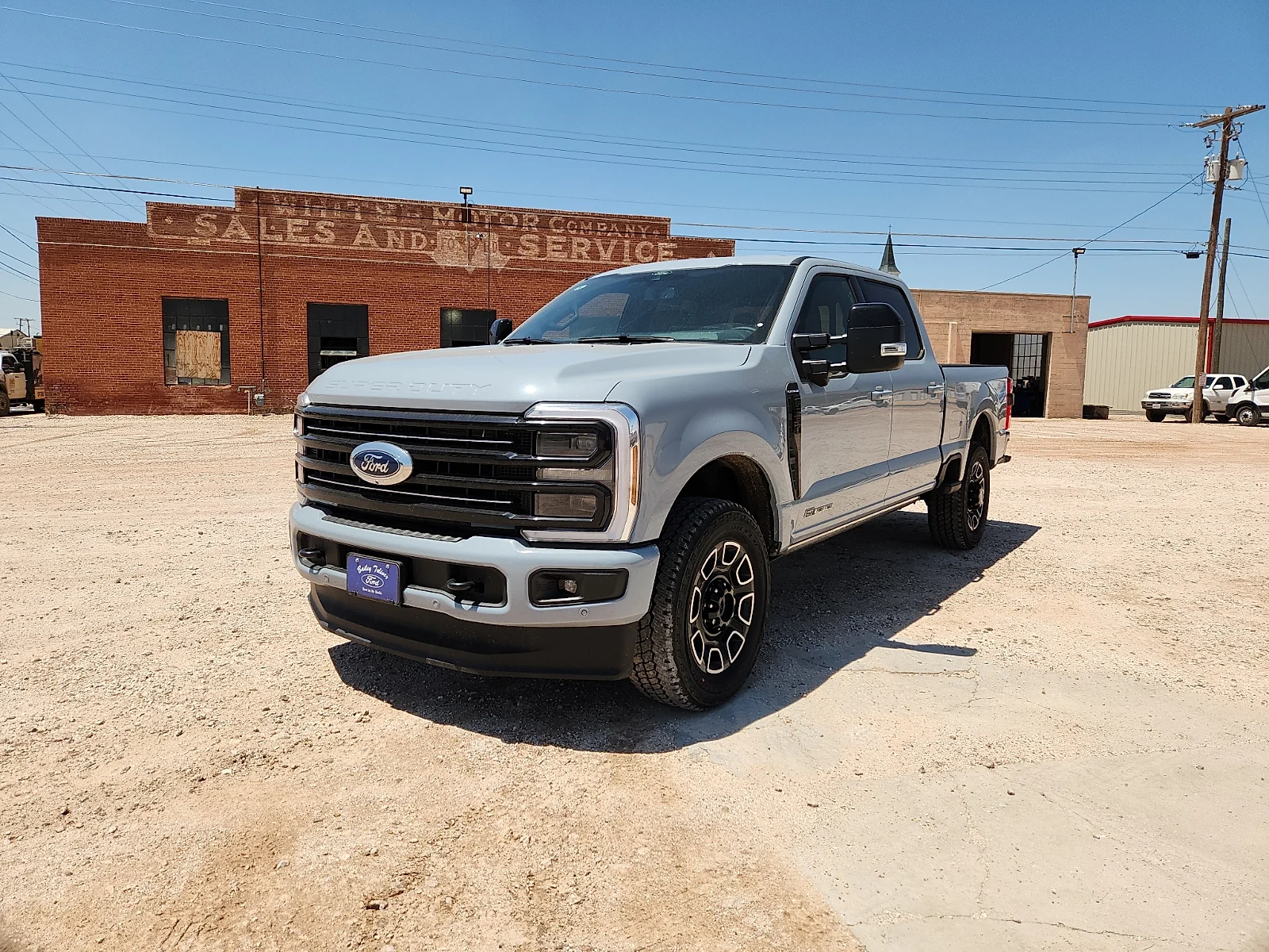 New 2026 Glacier Gray Metallic Tri-Coat Ford F-250® Platinum® image 3