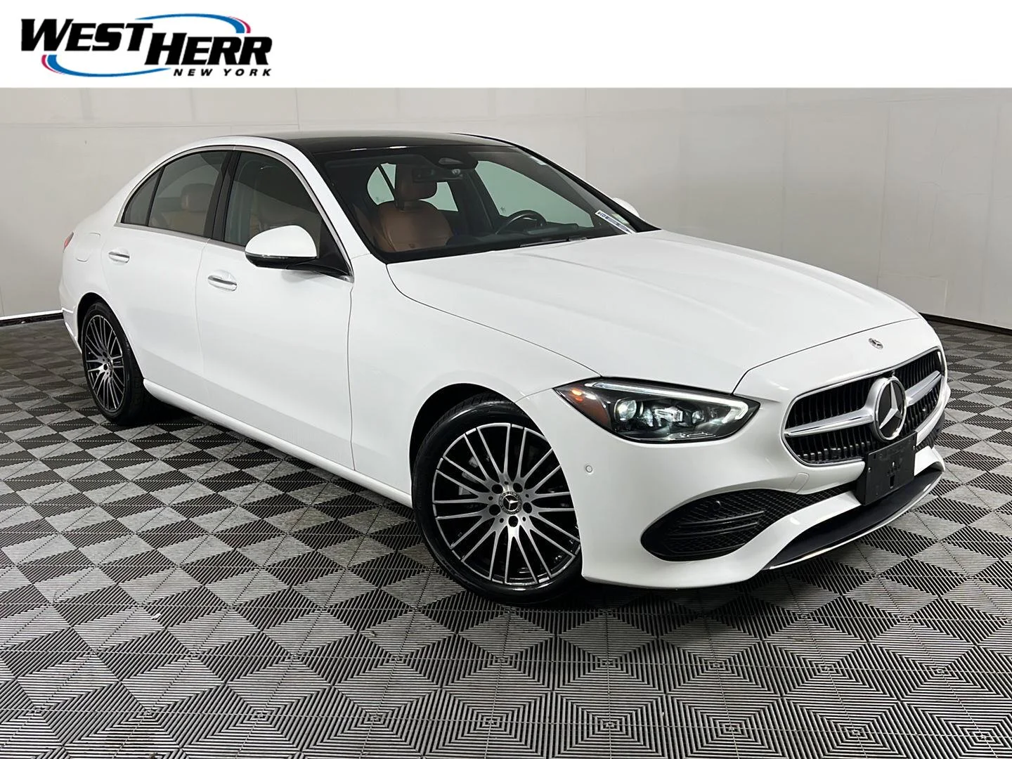 Used 2023 Polar White Mercedes-Benz C 300 image 1