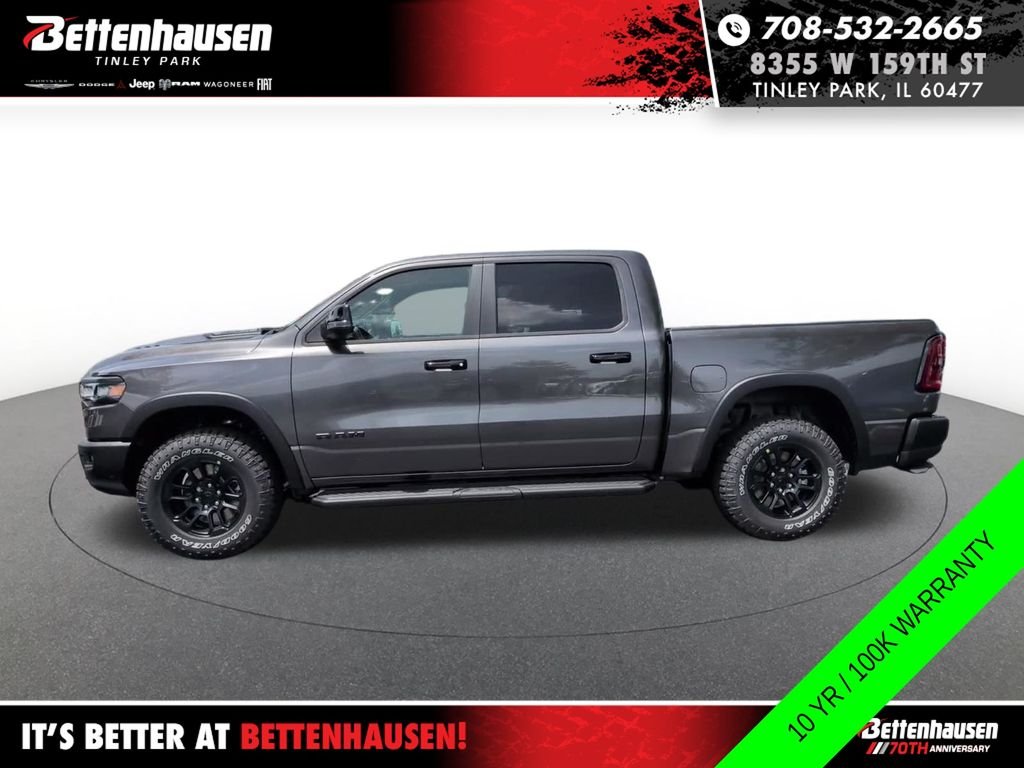 New 2026 Granite Crystal Metallic Clear-Coat Exterior Paint RAM Rebel image 10