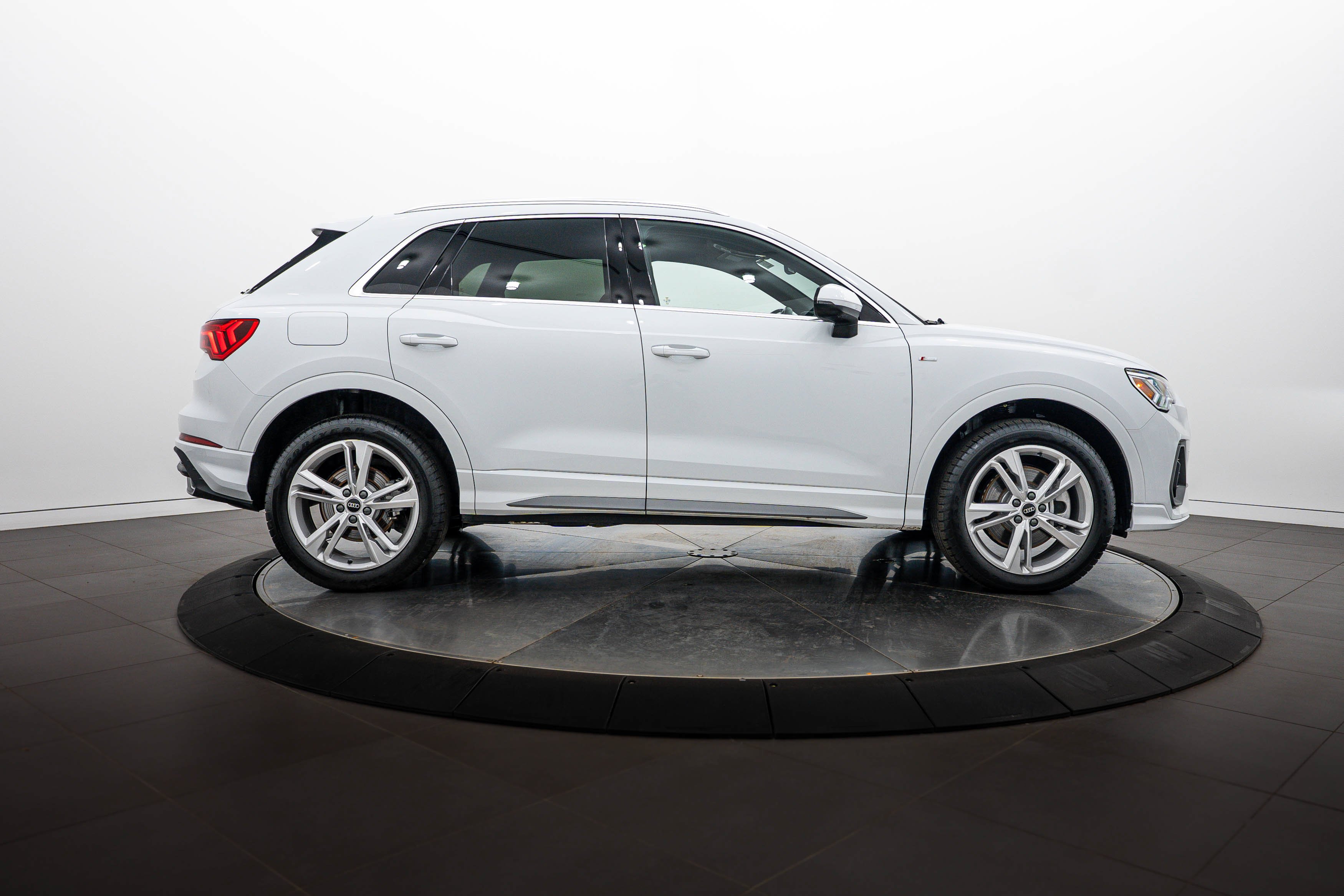 Certified Used 2023 Glacier White Metallic Audi S line Premium Plus image 3