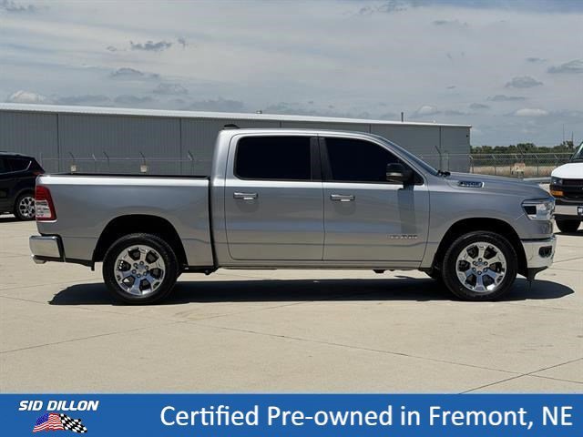 Used 2021 Billet Silver Metallic Clearcoat Ram Big Horn image 3