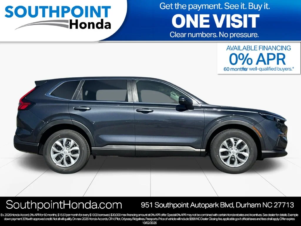 New 2027 Meteorite Gray Metallic Honda LX image 2