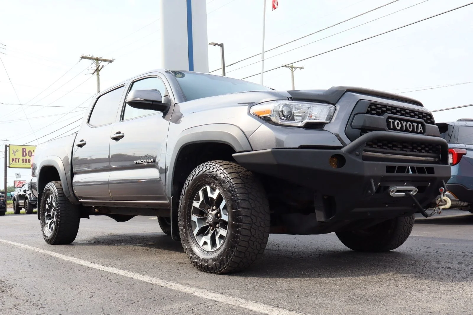 Used 2017 Magnetic Gray Metallic Toyota TRD Off-Road image 10