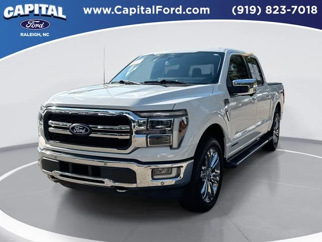 Used 2024 White Ford Lariat image 1
