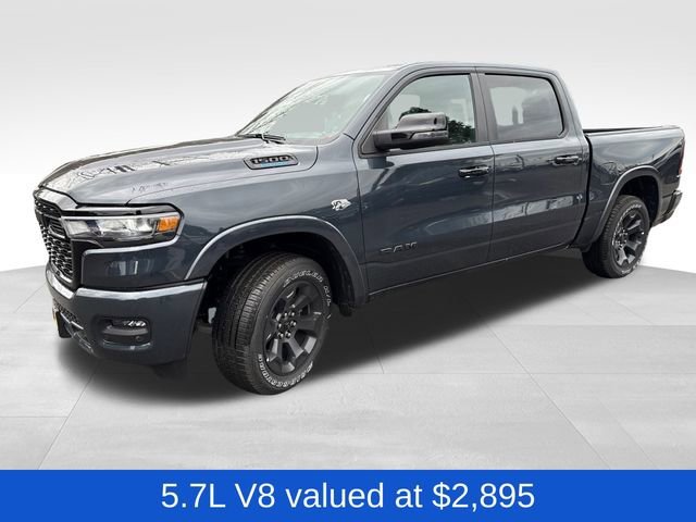 New 2026 Forged Blue Metallic Exterior Paint RAM Big Horn/Lone Star image 3