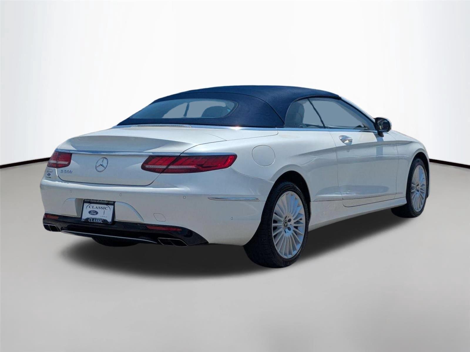 Used 2018 designo Diamond White Metallic Mercedes-Benz S 560 image 5