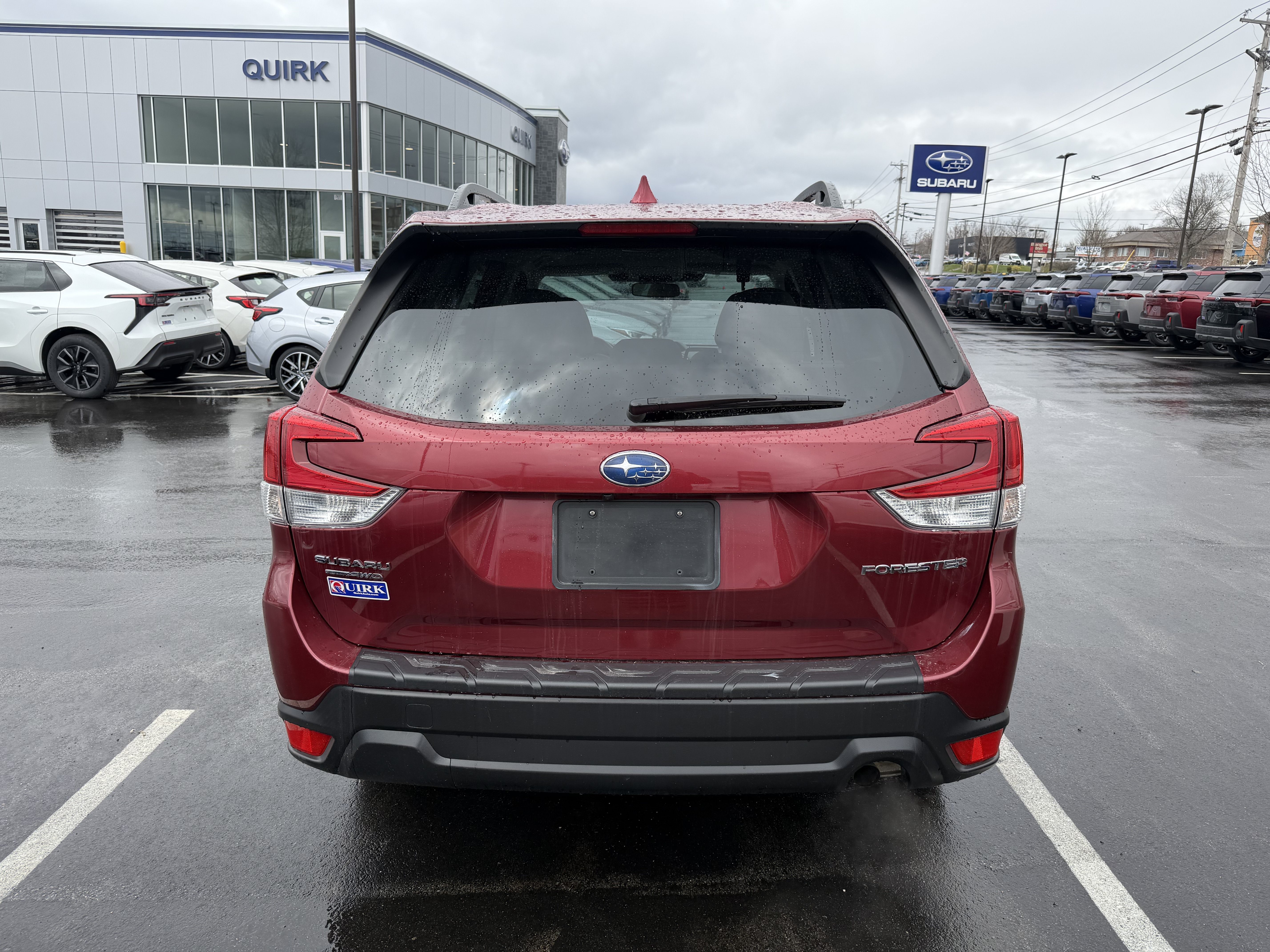 Used 2023 Crimson Red Pearl Subaru Premium image 4