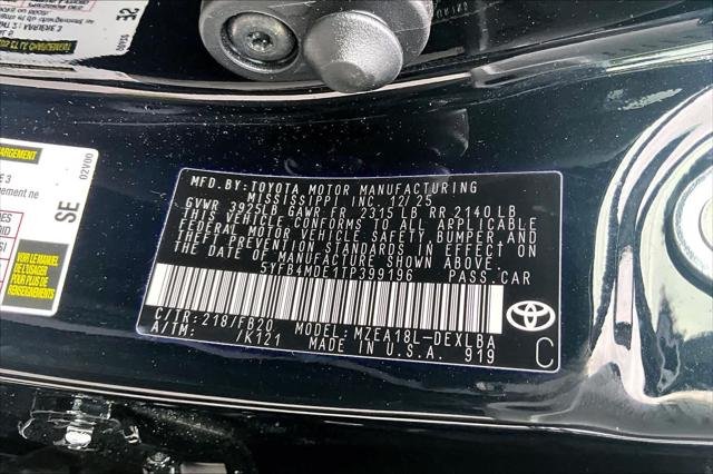 Certified Used 2026 MIDNIGHT BLACK METAL Toyota LE image 36