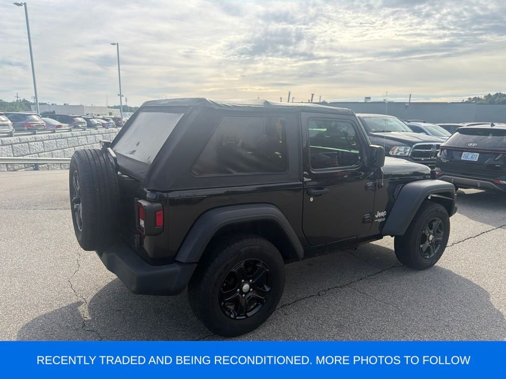 Used 2020 Black Jeep Sport S image 3