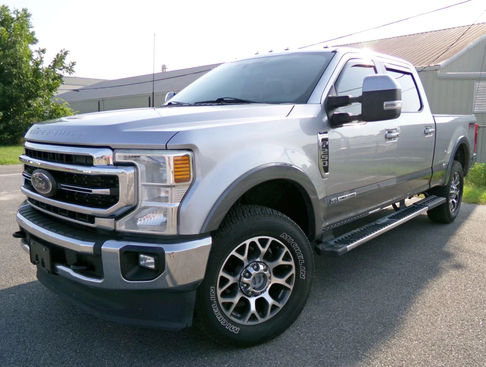 Used 2022 Iconic Silver/Carbonized Gray Ford Lariat image 1