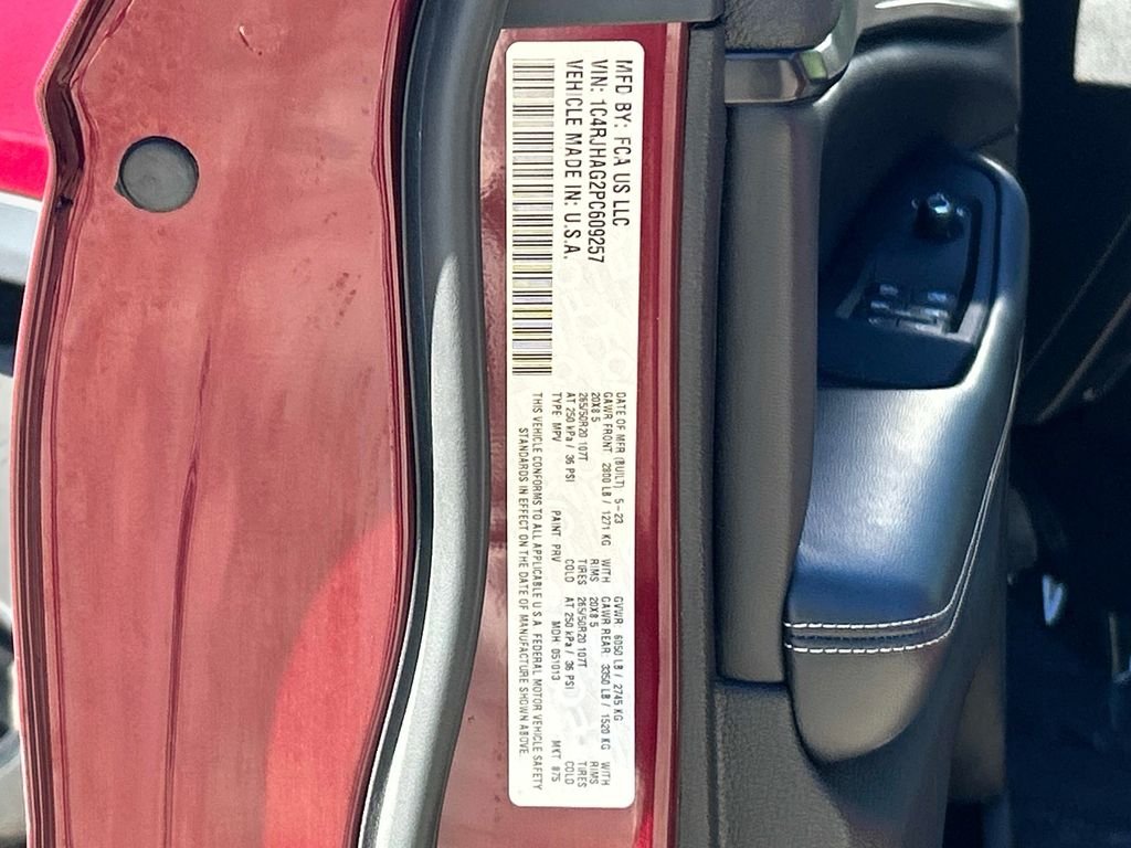 Used 2023 Red Jeep Altitude X image 10
