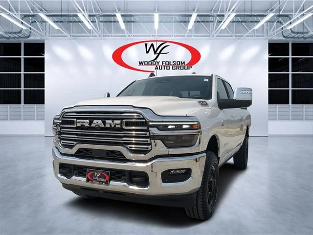 New 2025 Bright White Clear-Coat Exterior Paint RAM Laramie image 7