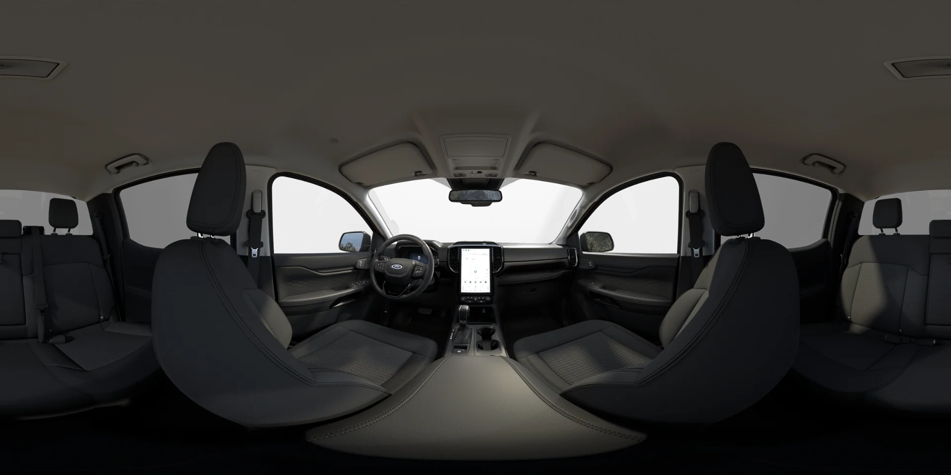 New 2025 Shadow Black Ford XLT image 8