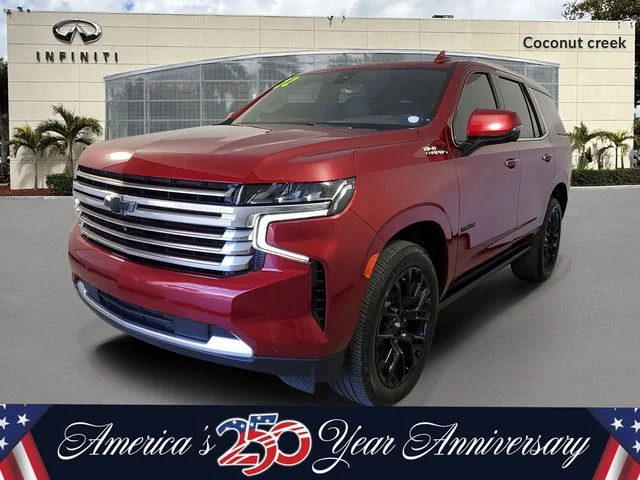 Used 2022 Red Chevrolet High Country image 3