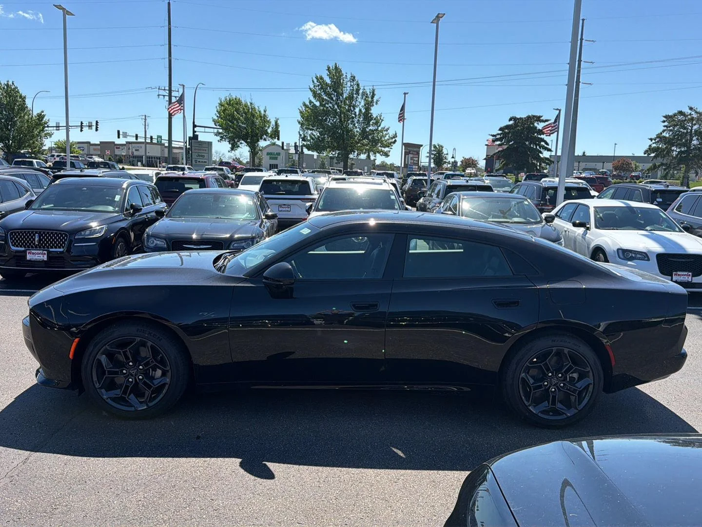 New 2026 Diamond Black Crystal Pearlcoat Dodge R/T image 4
