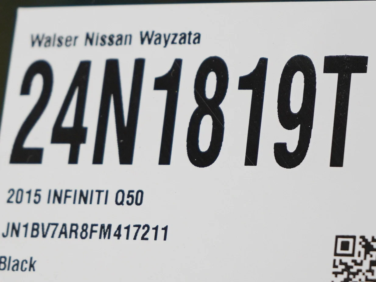 Used 2015 Black Obsidian INFINITI Sport image 27