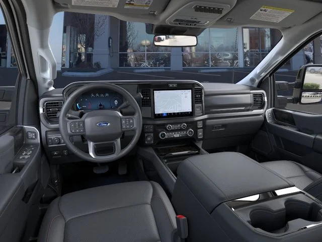 New 2026 Star White Metallic Tri-Coat Ford Lariat image 9
