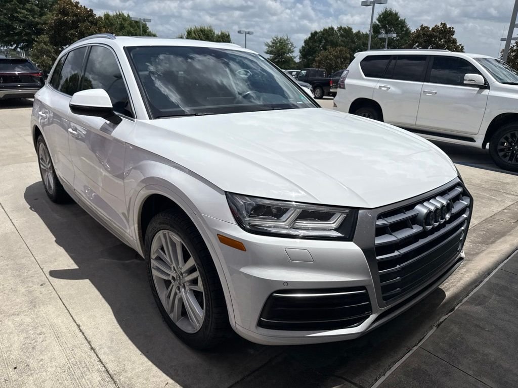 Used 2020 White Audi 45 Premium Plus image 1