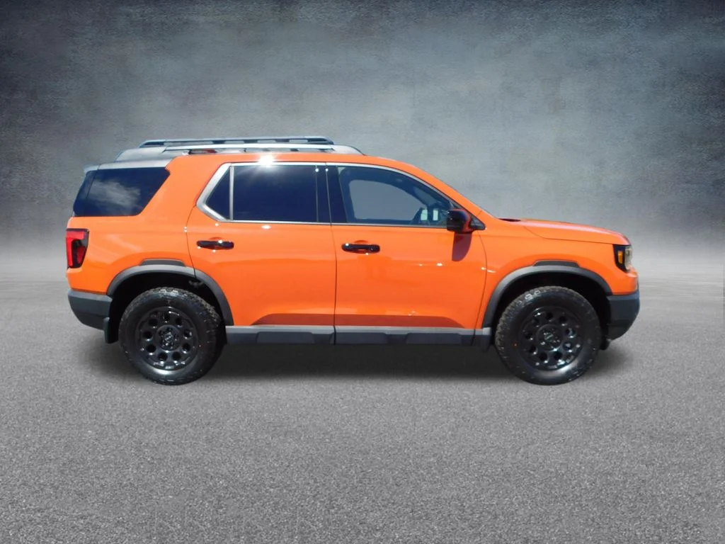 New 2026 Orange Honda TrailSport Elite Blackout image 2