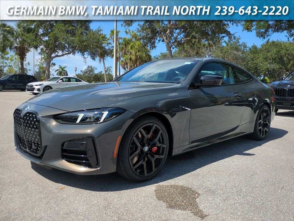New 2027 Dravit Grey Metallic BMW 430i image 1