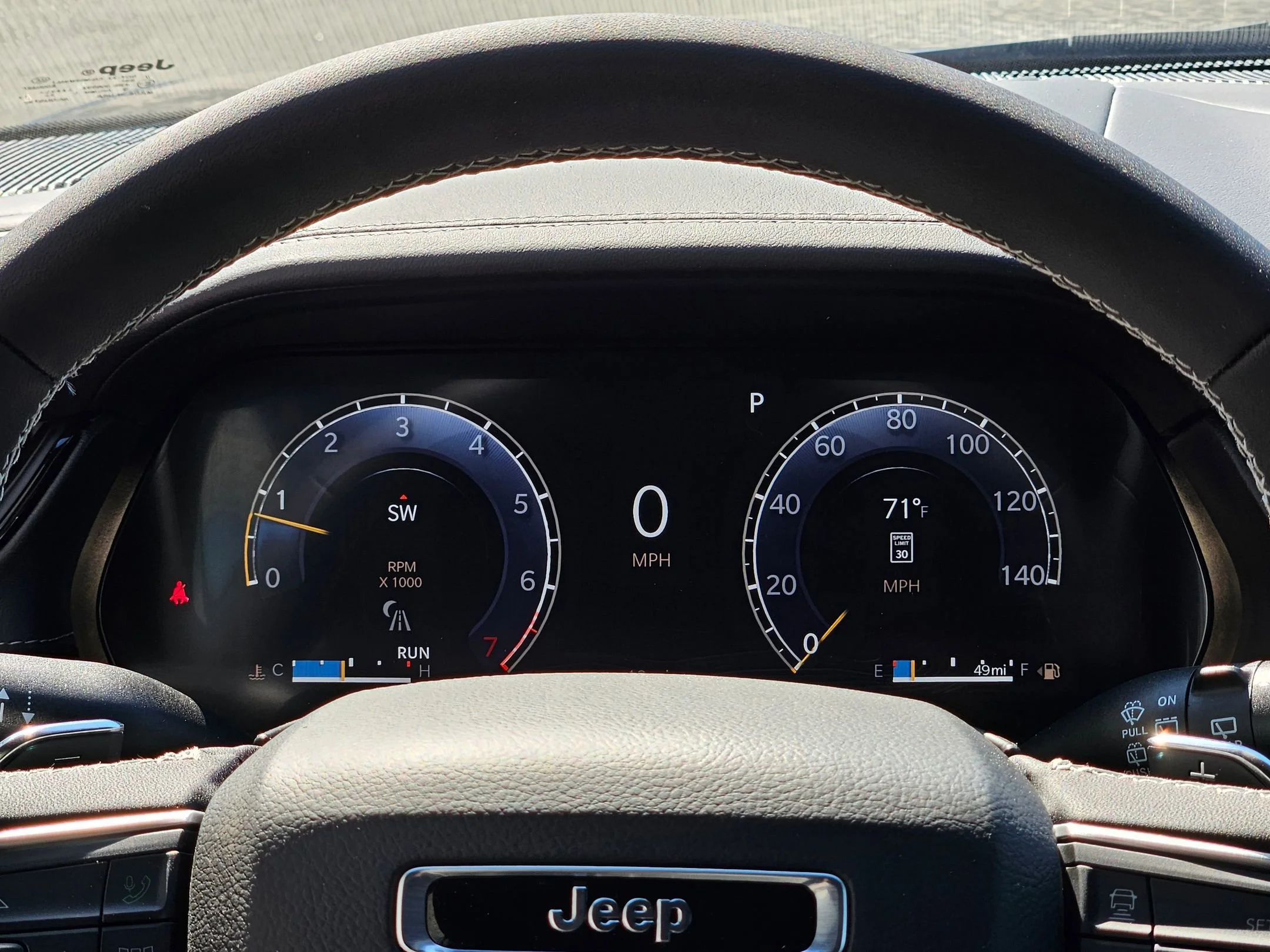 New 2026 Diamond Black Crystal Pearlcoat Jeep Limited Reserve image 15