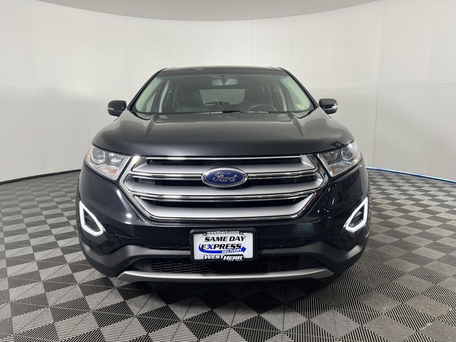 Used 2018 Shadow Black Ford Titanium image 8
