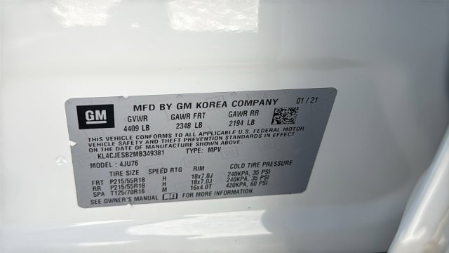 Used 2021 Summit White Buick Preferred image 26