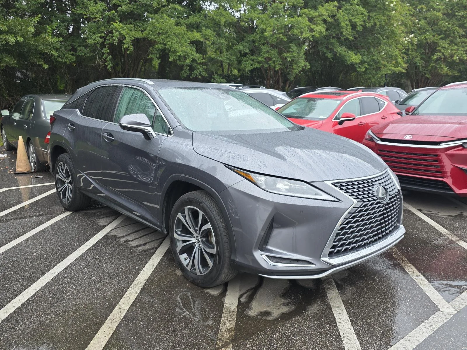 Used 2022 Gray Pearl Lexus 350 image 1