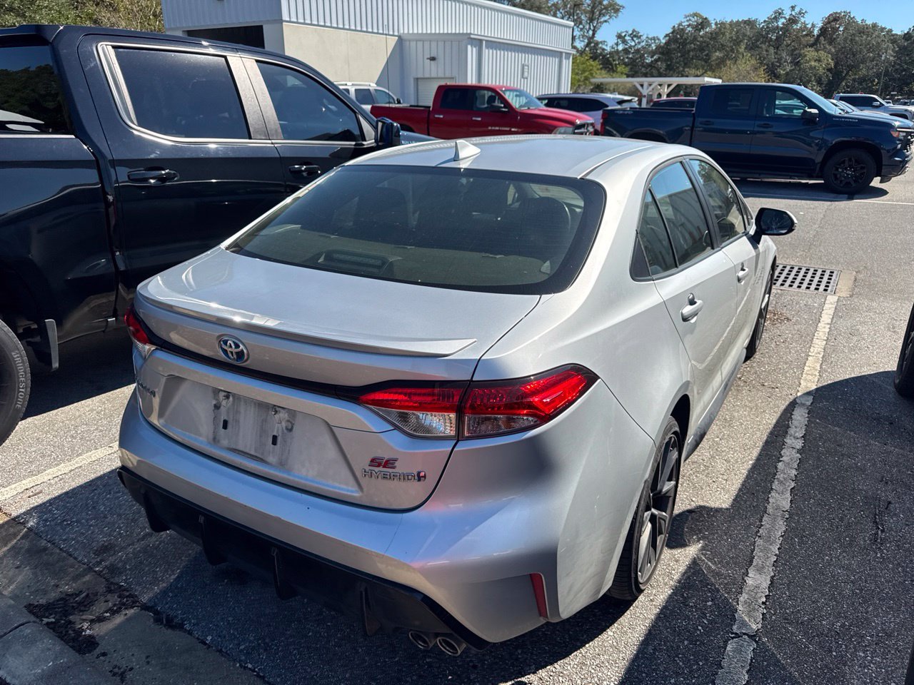 Used 2024 Silver Toyota SE image 5
