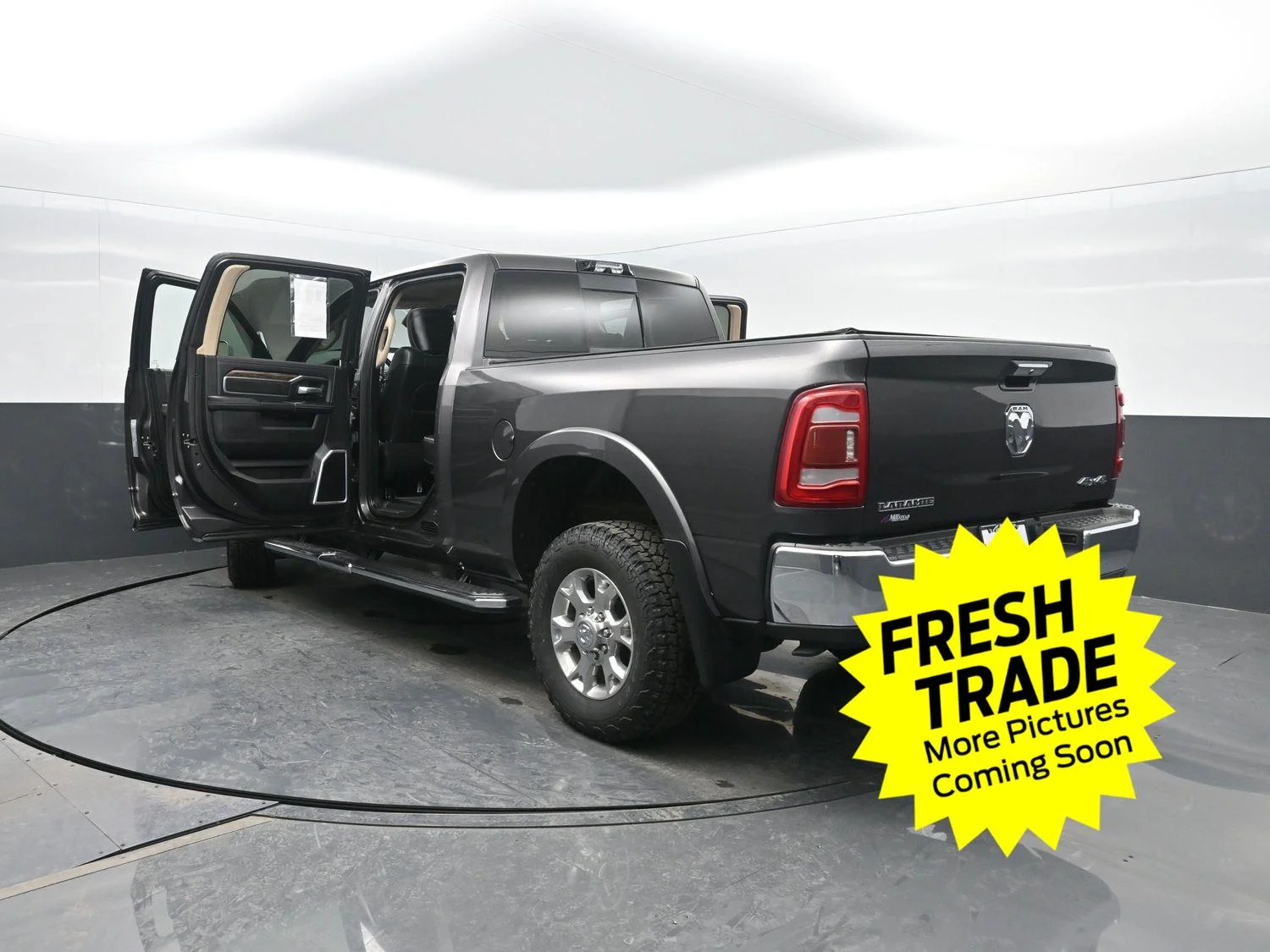 Used 2021 Granite Crystal Metallic Clearcoat Ram Laramie image 50