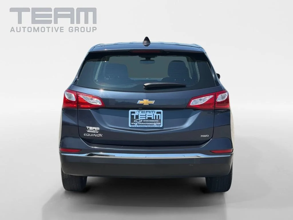 Used 2018 STORM BLUE METALLIC Chevrolet LS image 4