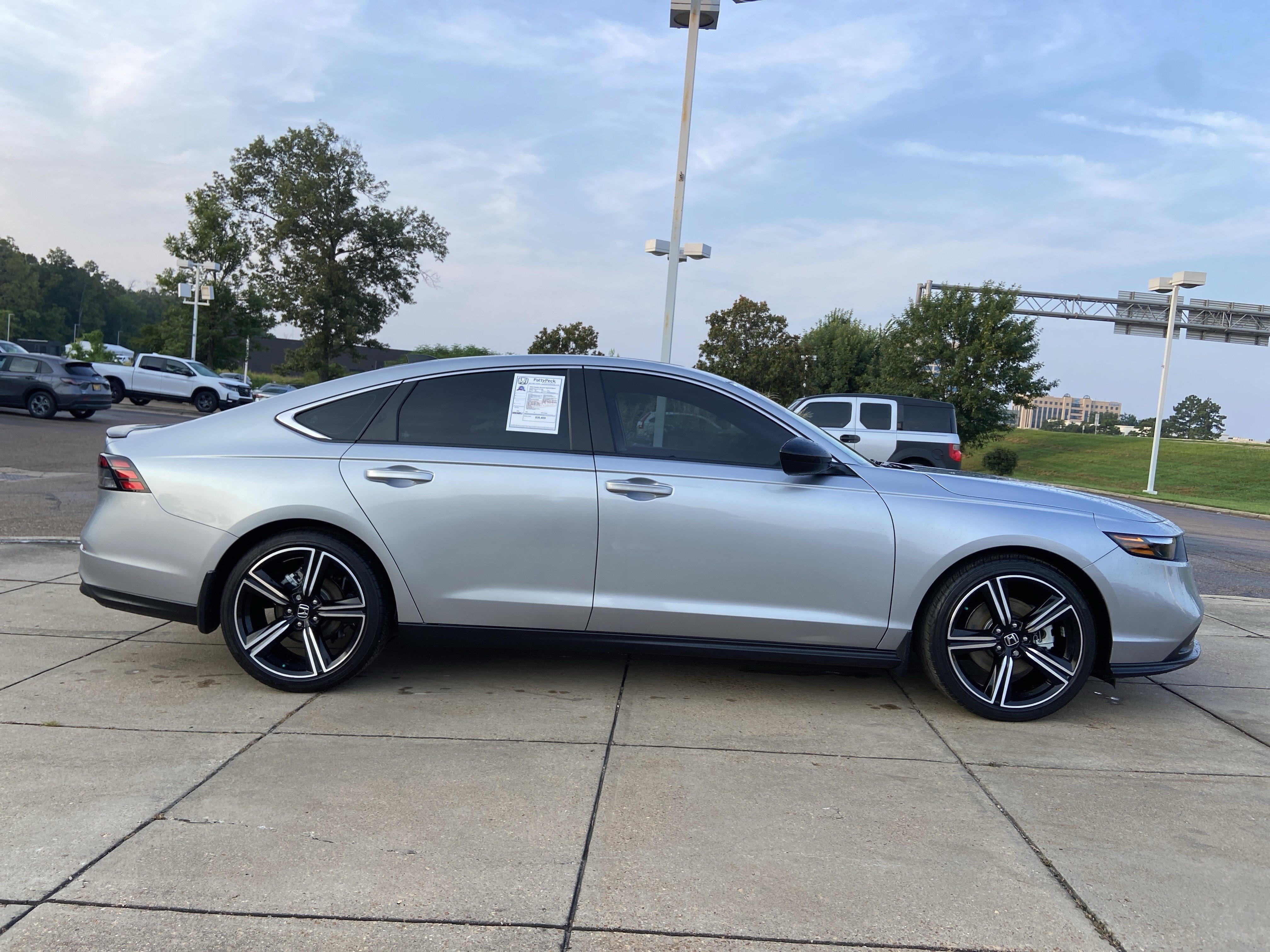 Used 2024 Solar Silver Metallic Honda Sport image 13