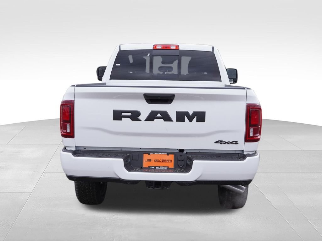 New 2026 Bright White Clear-Coat Exterior Paint RAM Black Express image 4