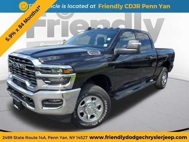 New 2026 Diamond Black Crystal Pearl-Coat Exterior Paint RAM Tradesman image 1
